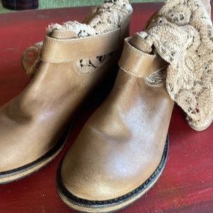 Free People booties - size 38